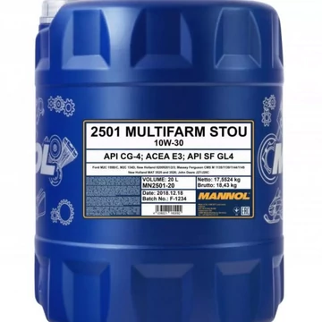 Mannol Stou 10w-30 20 L