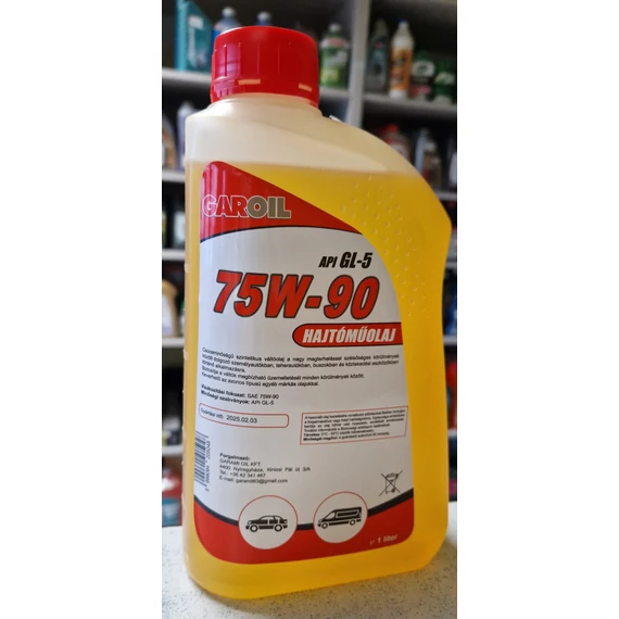 Garoil 75W-90 hajtóműolaj
